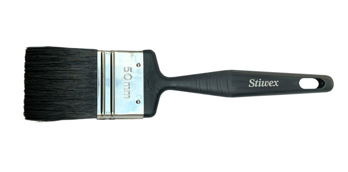 Pensel flat 50 mm gjenbruksplast - Stiwex